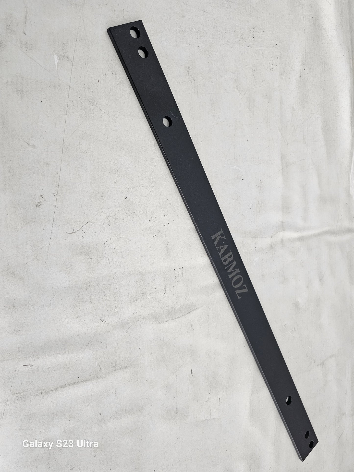 kabmoz Black Barn Door Track - Stylish and Durable Sliding Door Hardware for a Modern Hom