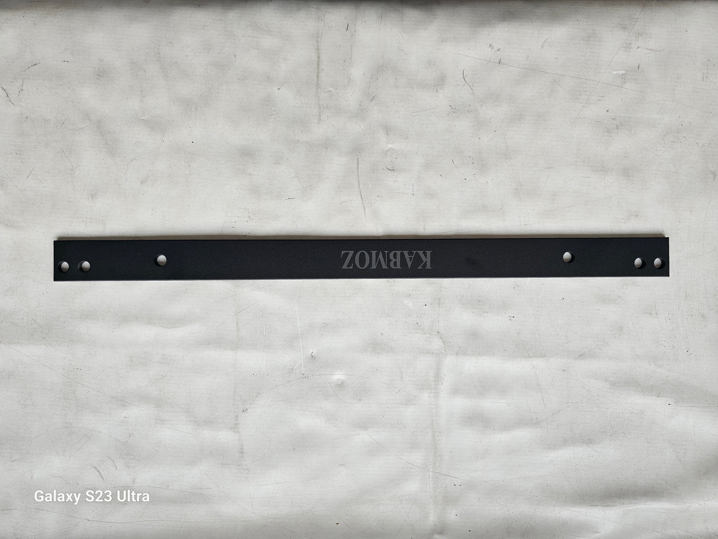 kabmoz Black Barn Door Track - Stylish and Durable Sliding Door Hardware for a Modern Hom