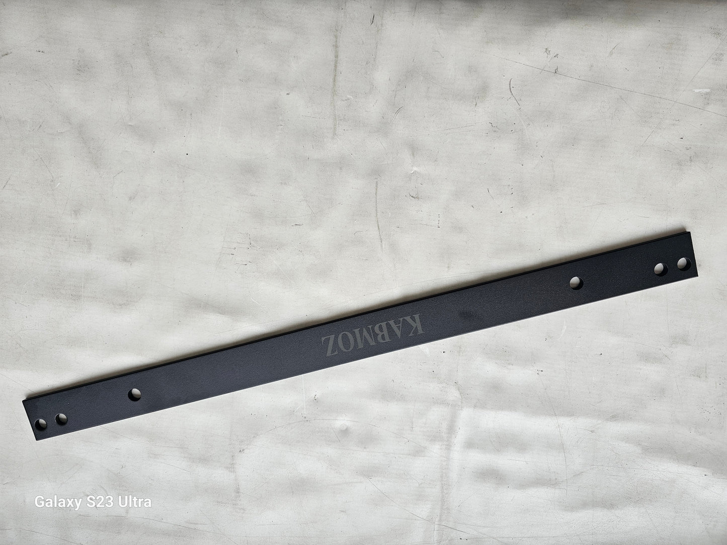 kabmoz Black Barn Door Track - Stylish and Durable Sliding Door Hardware for a Modern Hom