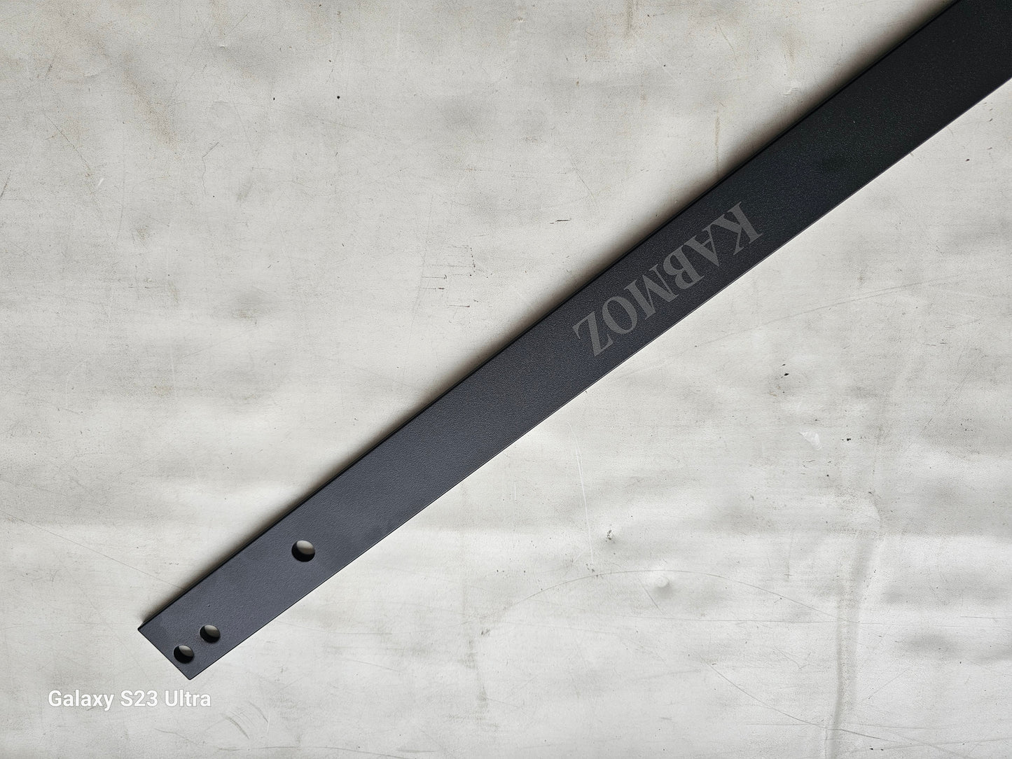 kabmoz Black Barn Door Track - Stylish and Durable Sliding Door Hardware for a Modern Hom