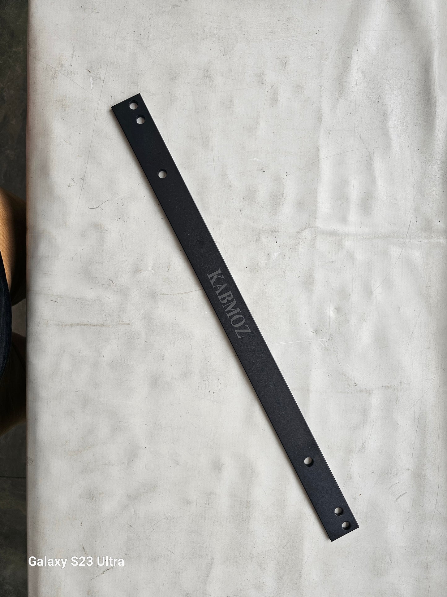 kabmoz Black Barn Door Track - Stylish and Durable Sliding Door Hardware for a Modern Hom